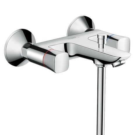 Hansgrohe Zweigriff Wannenarmatur Aufputz Logis DN15 chrom