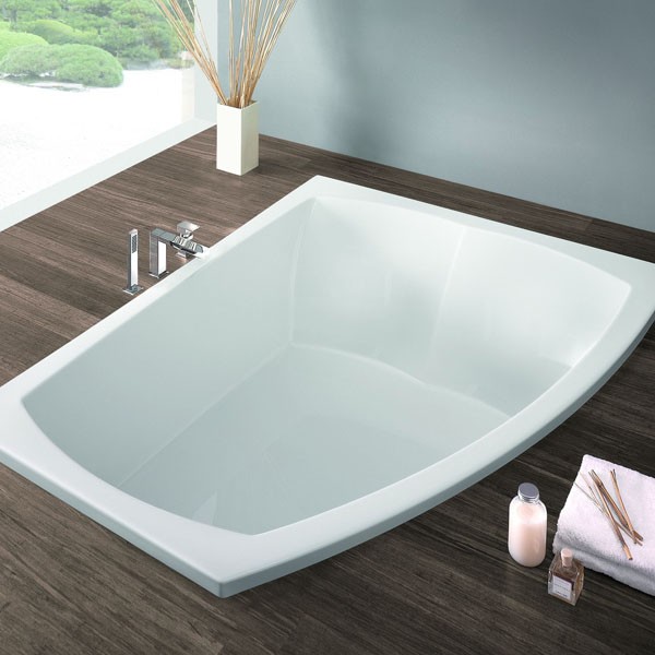 Hoesch Largo 1800x1300x480 mm Trapez-Badewanne Einbaubadewanne Rechts Weiß 3693.010