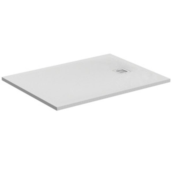 IS Rechteck-Brausewanne ULTRA FLAT S, 1000x800x30mm, Schiefer