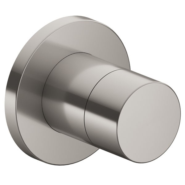 KE 2-Wege Umstellventil IXMO Pure 59556, rund, Edelstahl-finish
