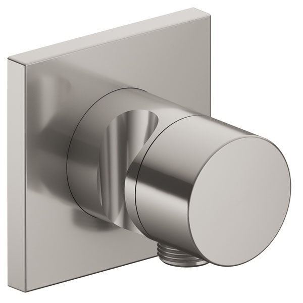 KE 2-Wege Ab-u.Umstellv.IXMO Pure 59557, Schlauchan./Brauseh.eckig,Edelst.-finish