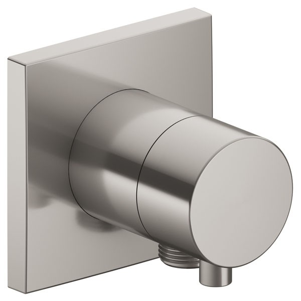 KE 2-Wege Umstellv. IXMO Comfort 59556, Schlauchanschl.,eckig,Edelstahl-finish