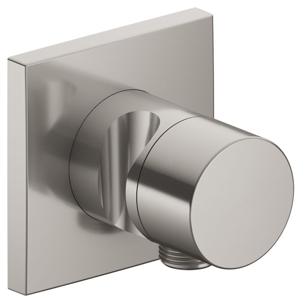 KE 2-Wege Umstellventil IXMO Pure 59556, Schlauchan./Brauseh.,eckig,Edels.-finish