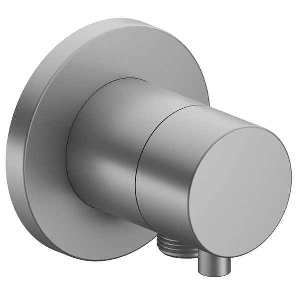 KE 3-Wege Umstellventil IXMO Comf.59548, Schlauchanschl.,rund,Aluminium-finish
