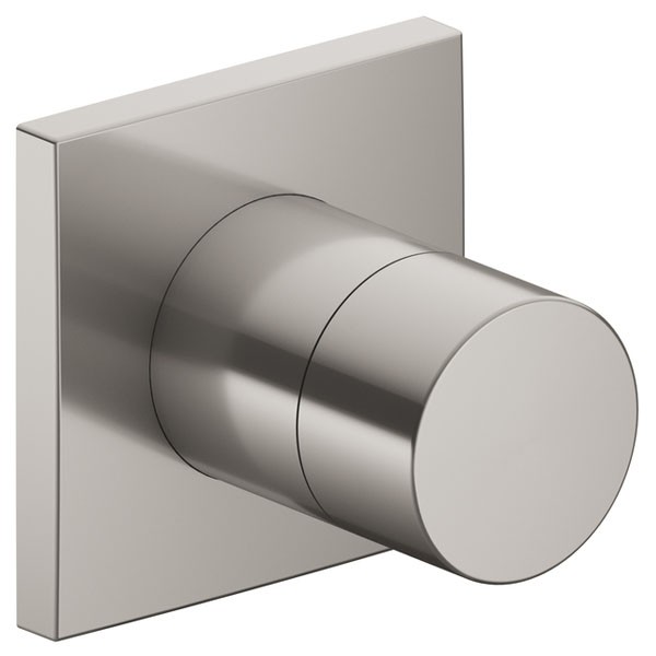 KE Ab- und Umstellventil IXMO Pure 59557 eckig, Edelstahl-finish