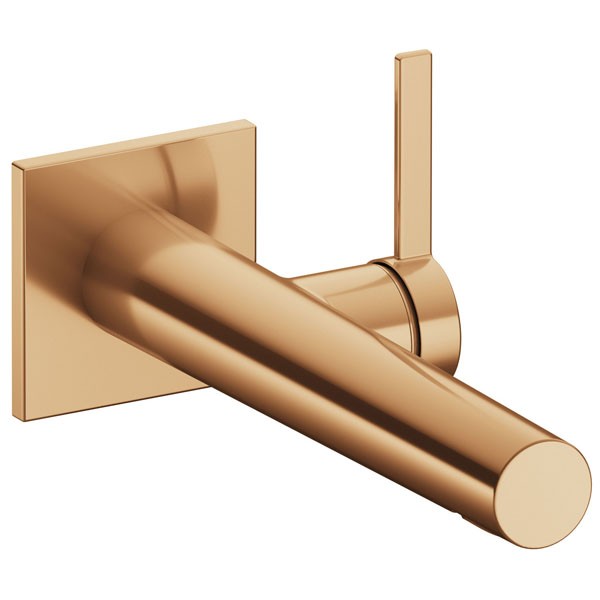 KE EHM WT-Mischer IXMO 59516, eckig Wandmontage, 219 mm, Bronze gebürstet