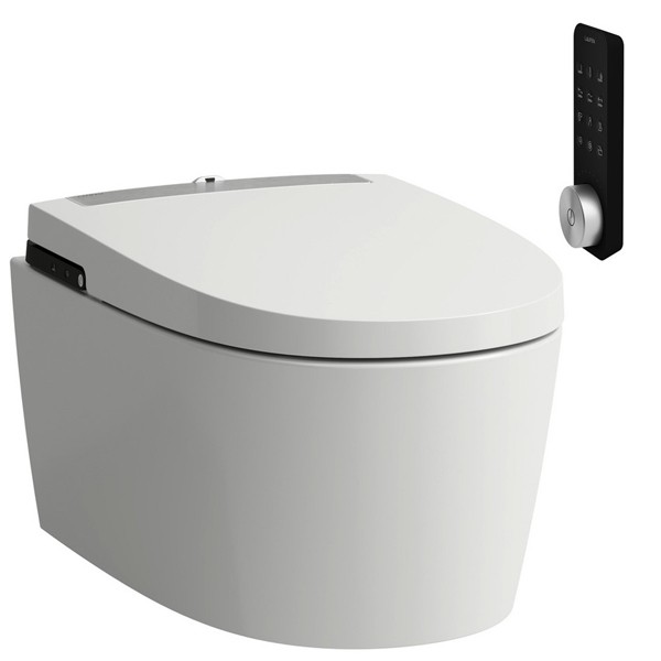 LF Dusch-WC ALVIA, wandhängend Spülrandlos, Tiefspüler