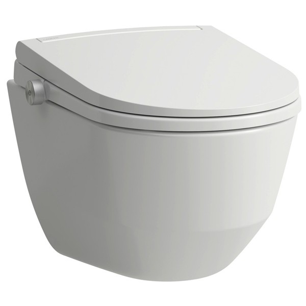 LF WC-Sitz+Deckel CLEANET PRO LITE Spülrandloses Wand-WC, weiß