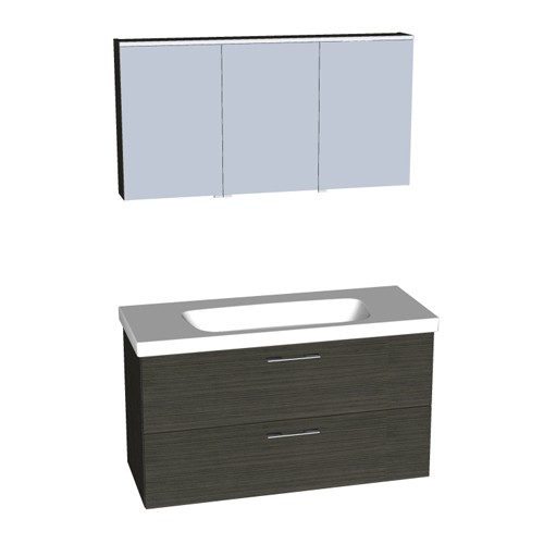 Burgbad Teno - for me Set 3.1 Spiegelschrank 1230  