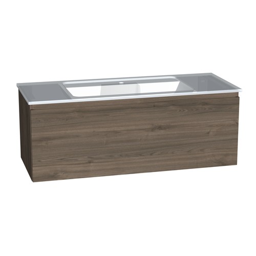 Burgbad Bel Glas-Waschtisch + Unterschrank 1220 PG2  