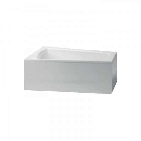 Schürze zu Lara 160 weiss links Bauhöhe 64cm