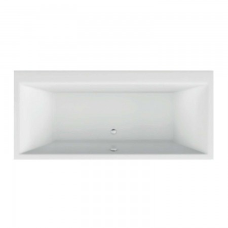 Acryl-Badewanne Malibu Plus 180 x 80 x 46,5cm weiss Bodenlänge 128cm, 285 Liter