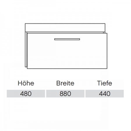 Pelipal Pineo Waschtischunterschrank Comfort N PG2  