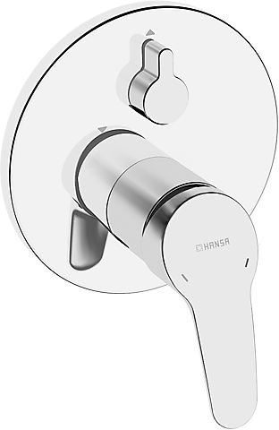 HA Funktionseinheit m. Dekorset Einhand- Wannen-Batt. Hansamix 8184 chrom