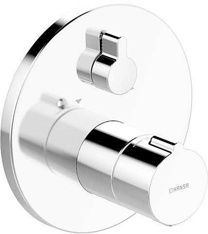 HA Funktionseinheit m. Dekorset Therm.- Wannen-Batterie Hansahome 8862 verchromt