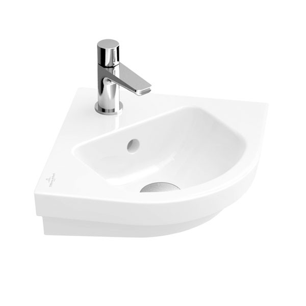 VB Eck-HWB Subway 2.0 7319 320mm 1-L Arm HL durchg Überl WeißAlpin