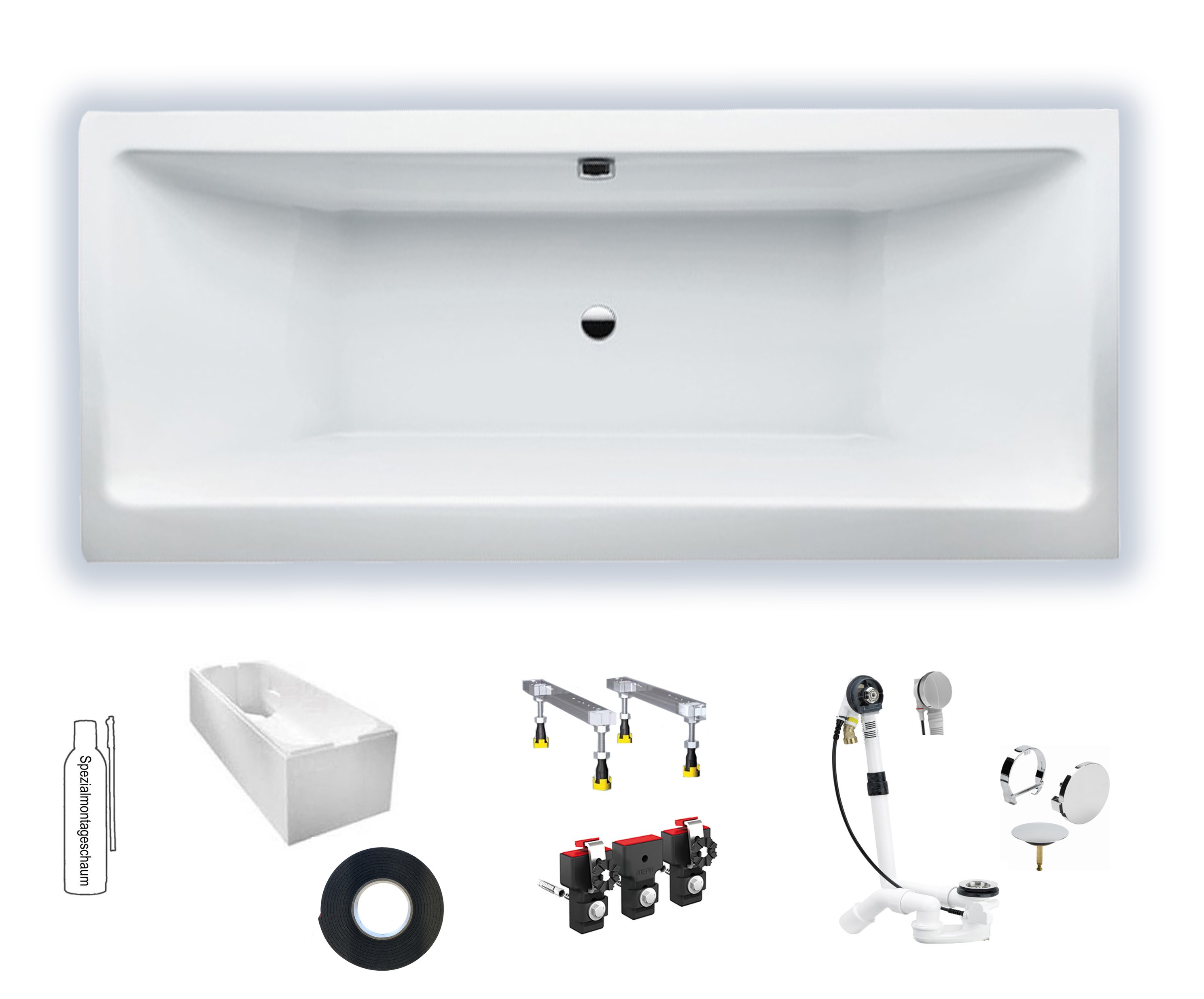 Laufen PRO 1800x800x460 weiß Badewanne Acryl 2329500000001