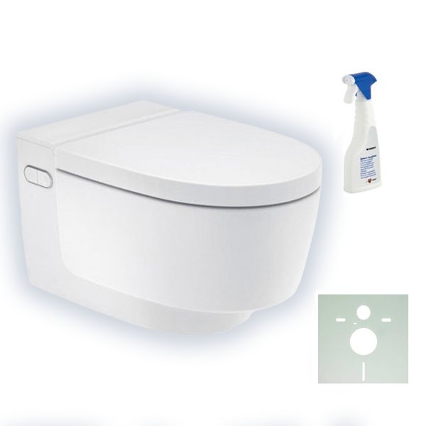 Geberit AquaClean Mera Classic Dusch-WC Komplettanlage weiß mit Beschichtung