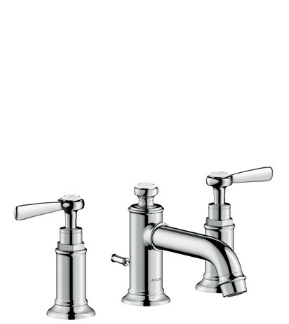 HG 3-Loch Waschtischarmatur 30 Axor Montreux Hebelgriff brushed nickel