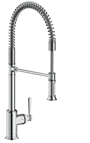 HG Spültischmischer Axor Montreux Semi-Pro edelstahl-optik