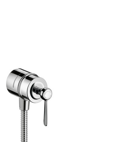HG Wandabsperrventil Axor Montreux Fixfit Stop chr.Hebelgr.Schlauchanschl.