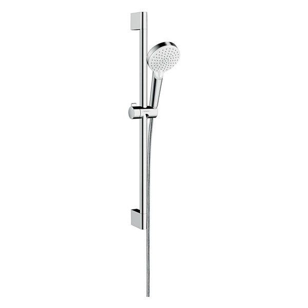 HG Brausenset Crometta Vario EcoSmart 9 l/min/Unica 650mm weiss/chrom