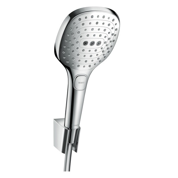 HG Brausenset Raindance Select E 120 Porter'S chrom mit 1250mm Brauseschlauch