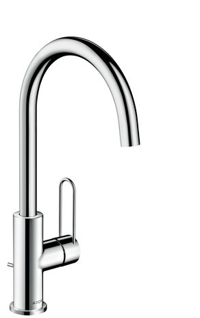 HG Waschtischmischer 210 Axor Uno Schwenkauslauf Bügelgriff BN