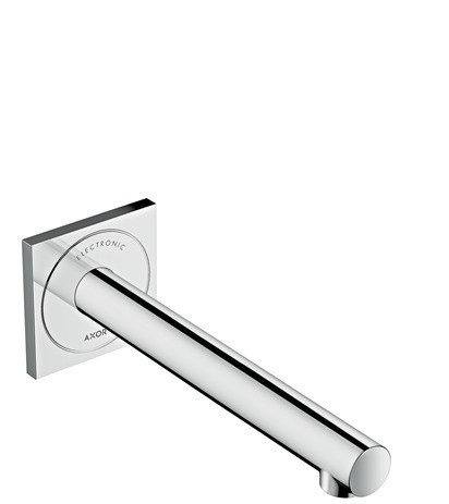 HG Waschtischmischer Unterputz Axor Uno Elektronik chrom langer Auslauf