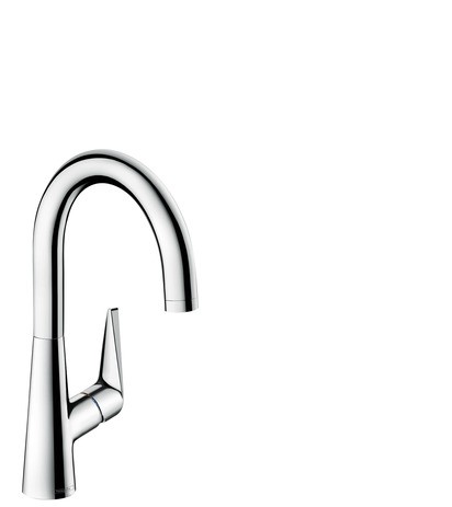 HG Spültischmischer Talis S 220 Schwenkauslauf edelstahl-optik