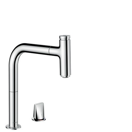 HG 2-L.Spültischmischer 200 Select sBox Ausziehauslauf M7119-H200 chrom