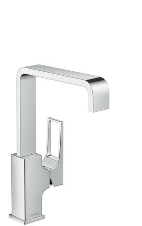 HG Waschtischmischer 230 Metropol chrom Schwenkausl.Bügelgr.Push-Open Ablaufg.