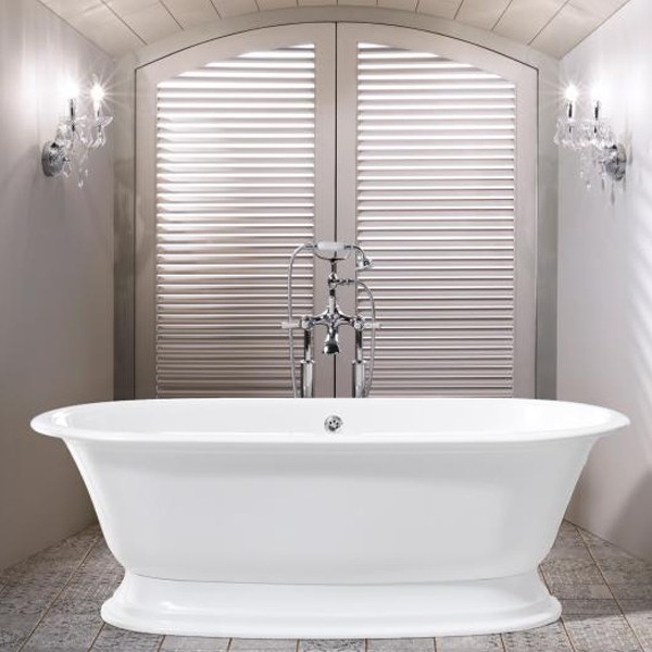 Victoria & Albert, Elwick Badewanne mit Sockel