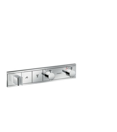 HG Thermostat Unterputz RainSelect Fertigset 2 Verbraucher chrom