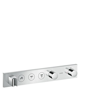 HG Thermostatmodul Unterputz Select Axor Fertigset 3 Verbraucher chrom