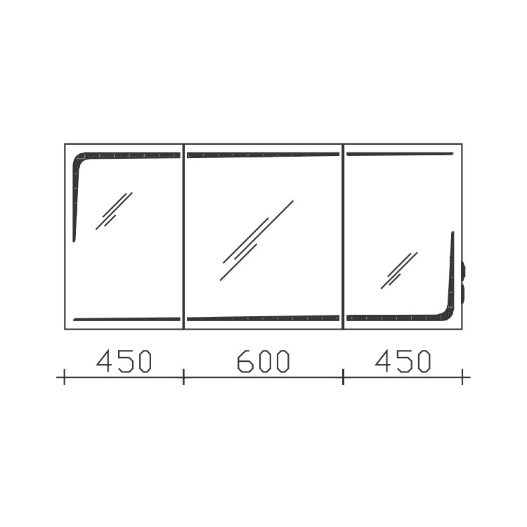 Pelipal Solitaire 7005 Spiegelschrank 1500