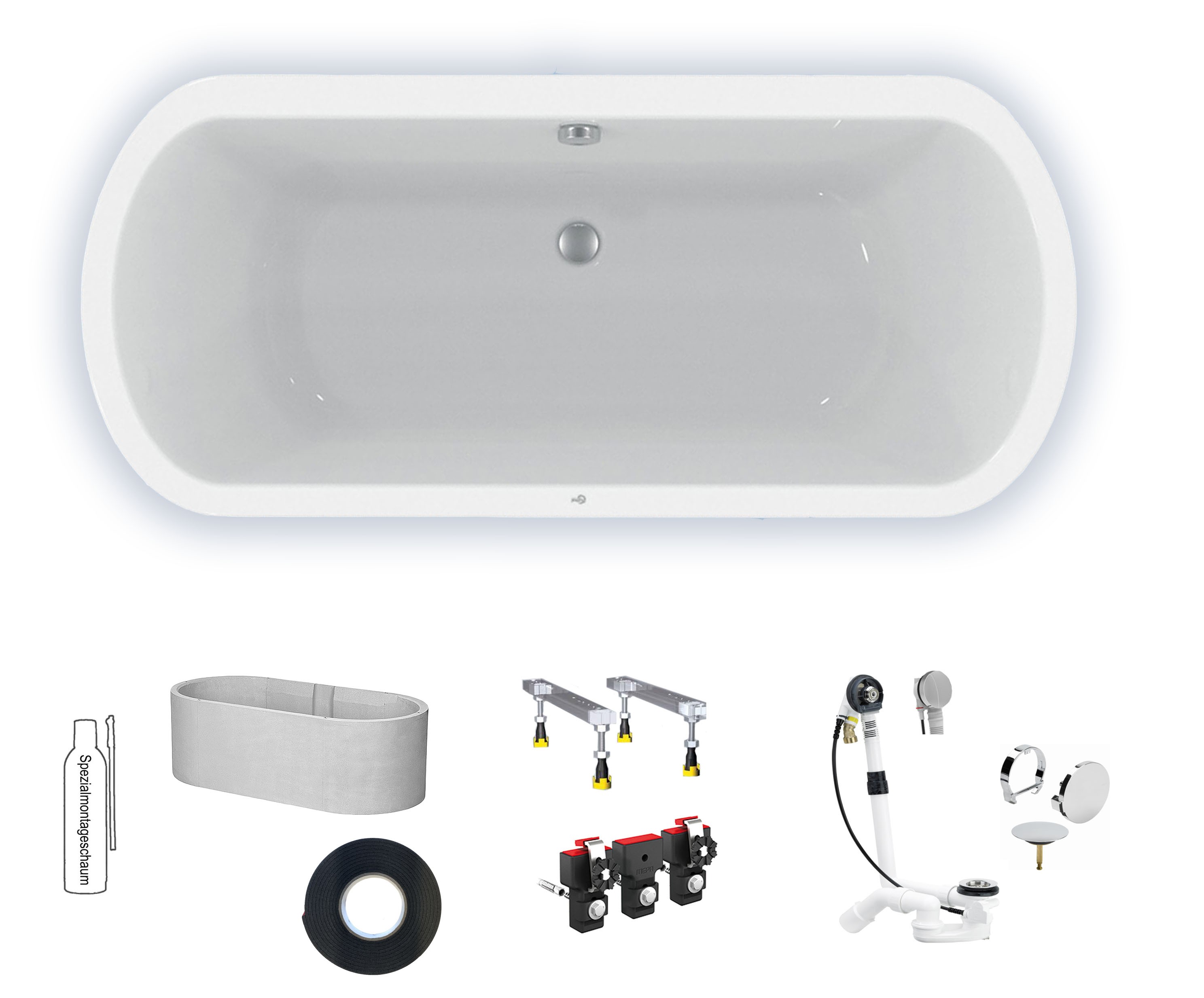 Ideal Standard Hotline Neu 1800x800 Oval Badewanne K275601