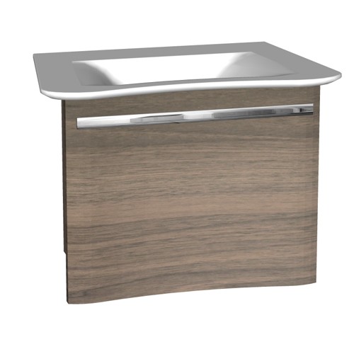 Burgbad kama Ella MG-Waschtisch+WT-Unterschrank PG1 Thermoform