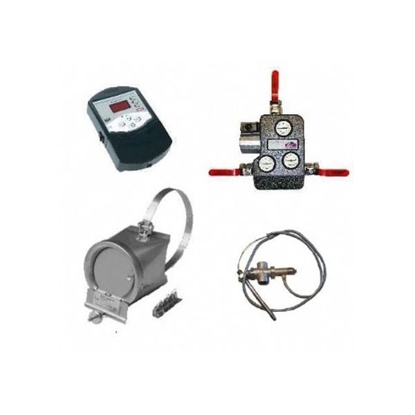 NMT Kesselzubehörpaket P20 mit Laddomat  Effizienzpumpe IMP/NMT 60-130, therm.Abl