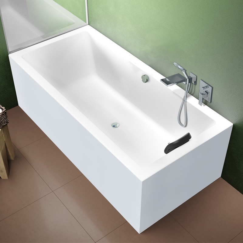 Riho Lugo Plug & Play Badewanne, Eckausführung, rechts, 1700x750mm, 170 Ltr.