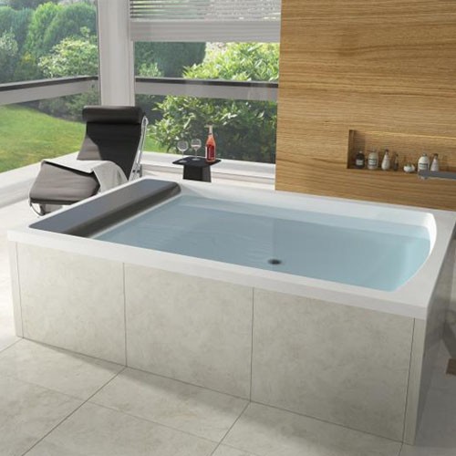 Riho Rechteck-Badewanne Savona 190x130/weiß glänzend