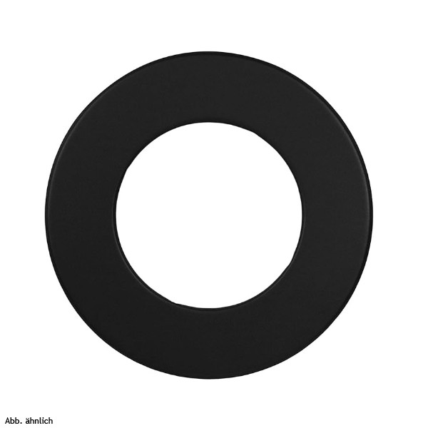 Rocky Rosette 3cm, DM150, Farbe: Schwarz