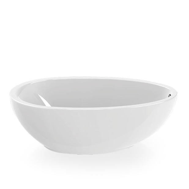 Tellkamp Neon Fix Oval Badewanne weiß