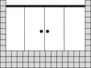 Sprinz Tansa Schiebetüren Badewannenabtrennung mit Festfeldern ESG kristall hell, 2000x2000 mm, weiss matt TA492.2WM