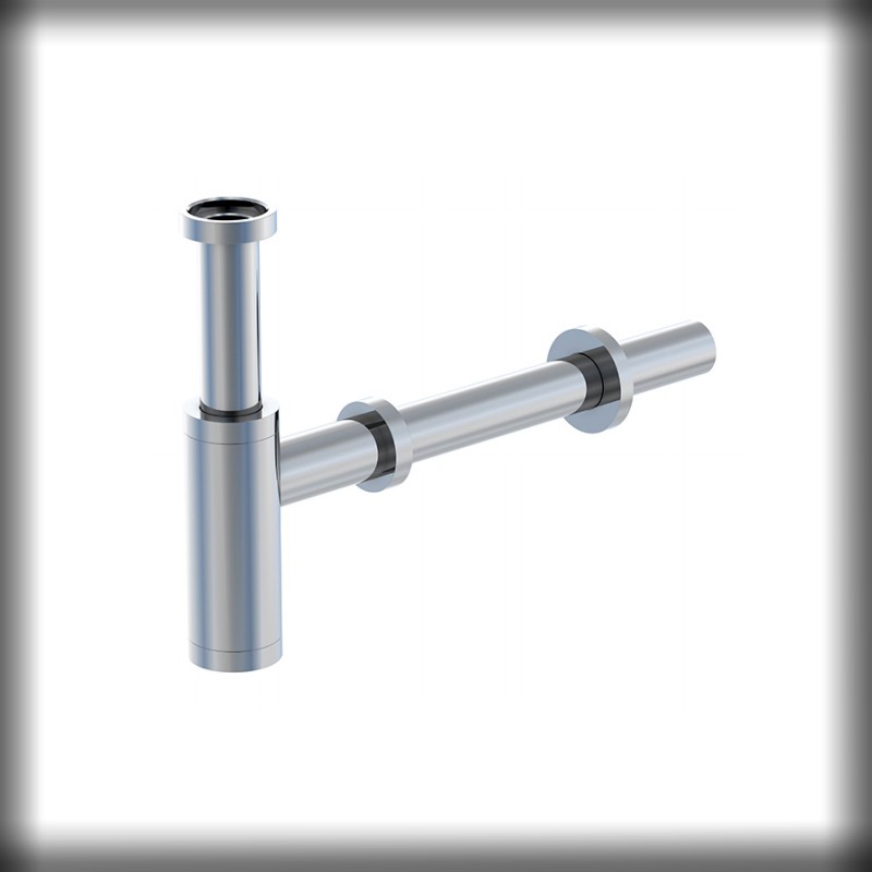 Steinberg Serie 100 Design-Siphon, chrom