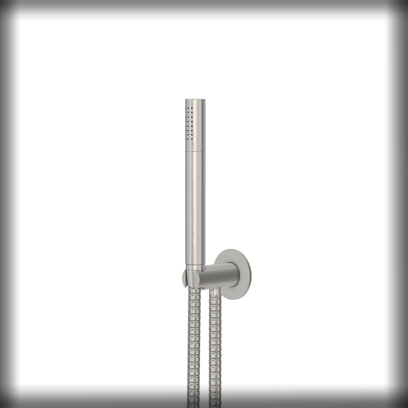 Steinberg Serie 100 Handbrausegarnitur, nickel gebürstet