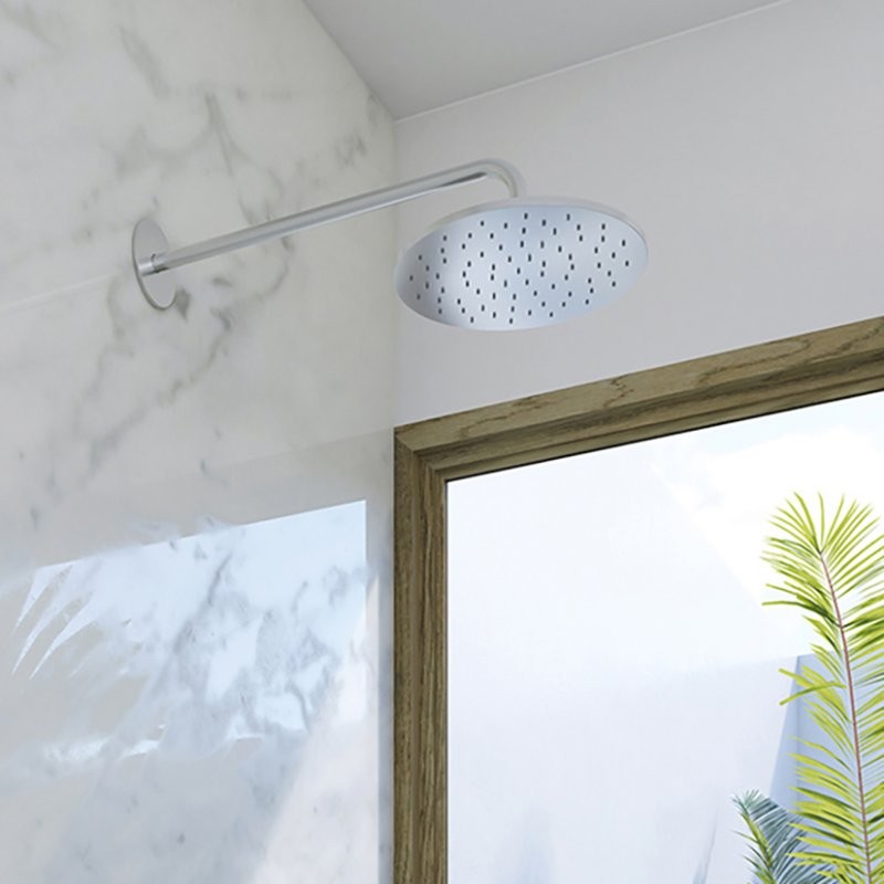 Steinberg Serie 100 "Rain Shower" Regenbrause Ø 250 mm X 8 mm, nickel gebürstet
