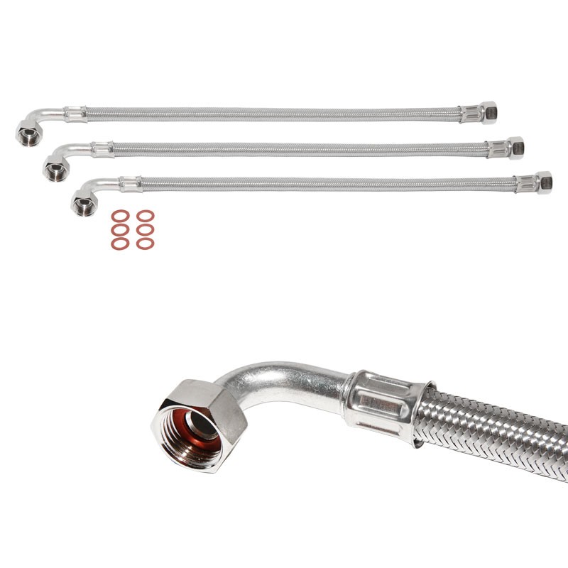 Steinberg Serie 100 Set Anschlusschläuche für externen Wannenauslauf