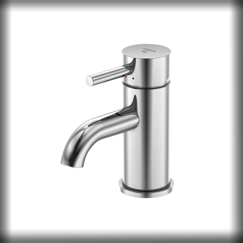 Steinberg Serie 100 Waschtisch-Einhebelmischer, ohne Ablaufgarnitur, chrom