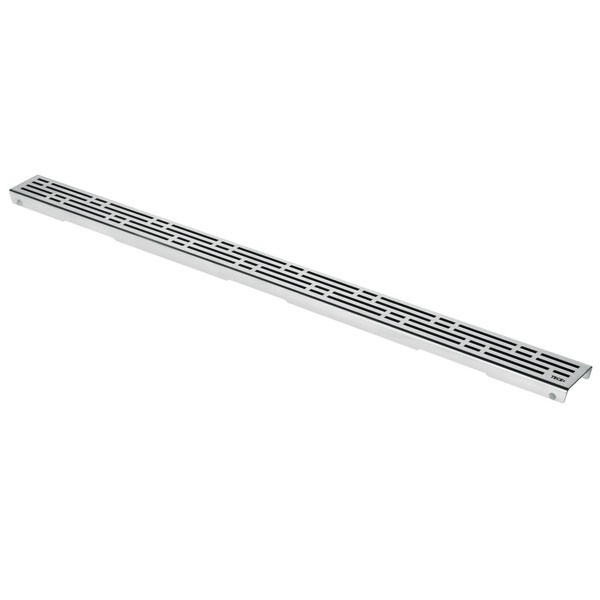 TECEdrainline Designrost "basic" 700 mm Edelstahl poliert, gerade